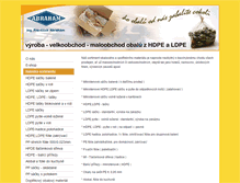 Tablet Screenshot of abraham-obaly.cz